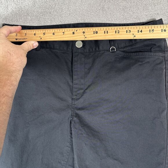 Brooks Brothers Pants Womens Size 8 Natalie Fit Black Preppy Career Office Basic - Picture 4 of 13